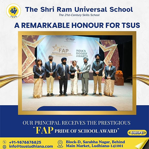 A moment of immense pride for the TSUS Ludhiana family!