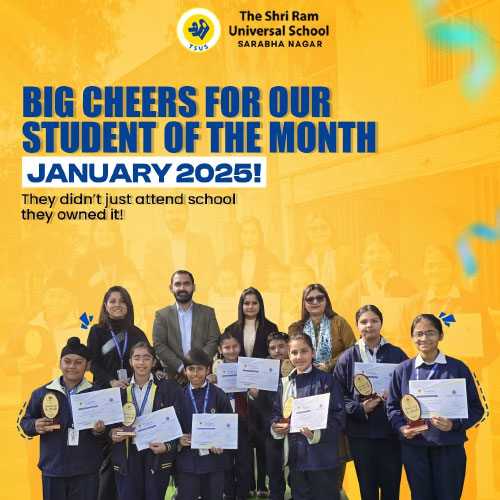 Big Cheers For Our Students of The Month
