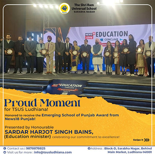 Proud Moment for TSUS Ludhiana