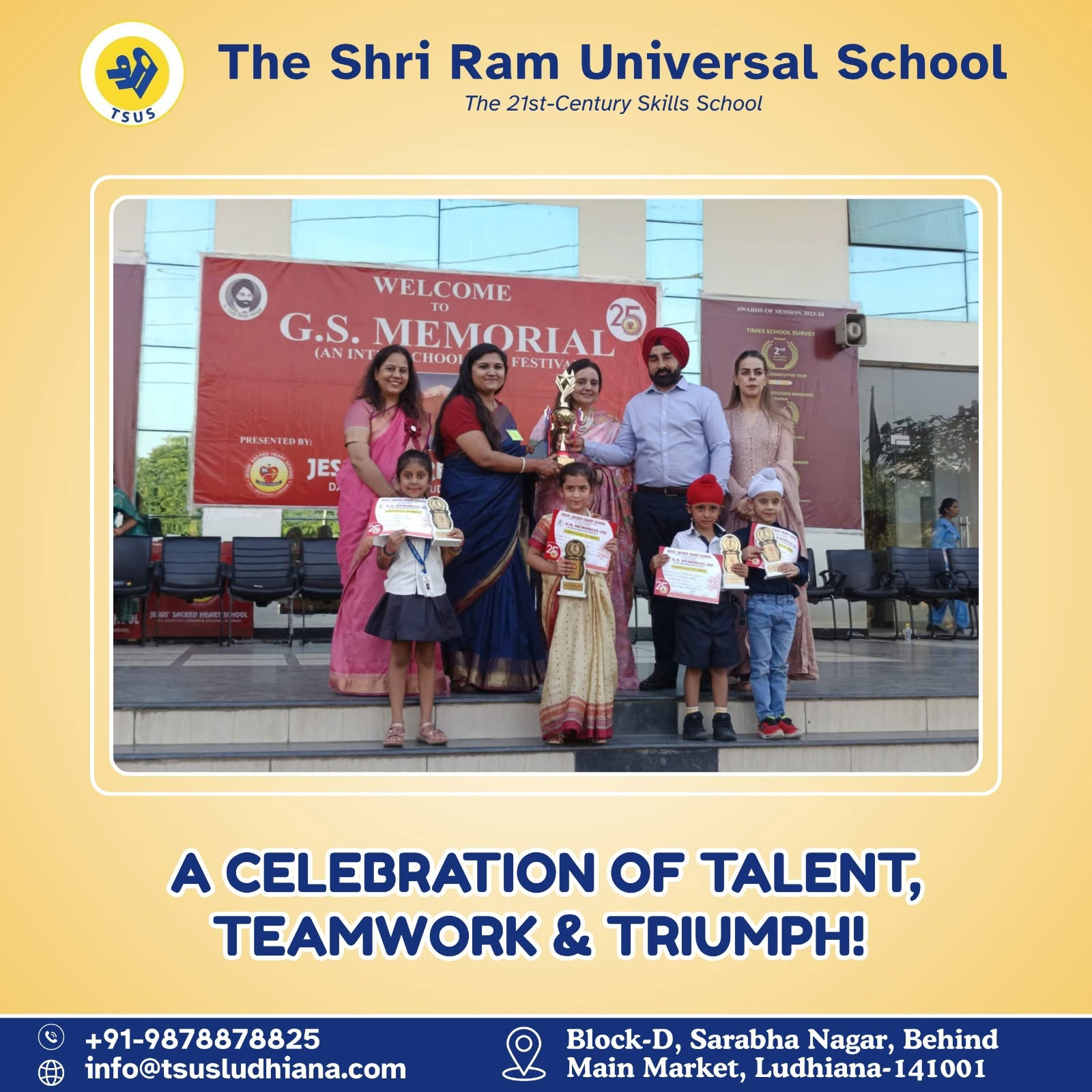 GS Memorial Inter-School Competition image 3
