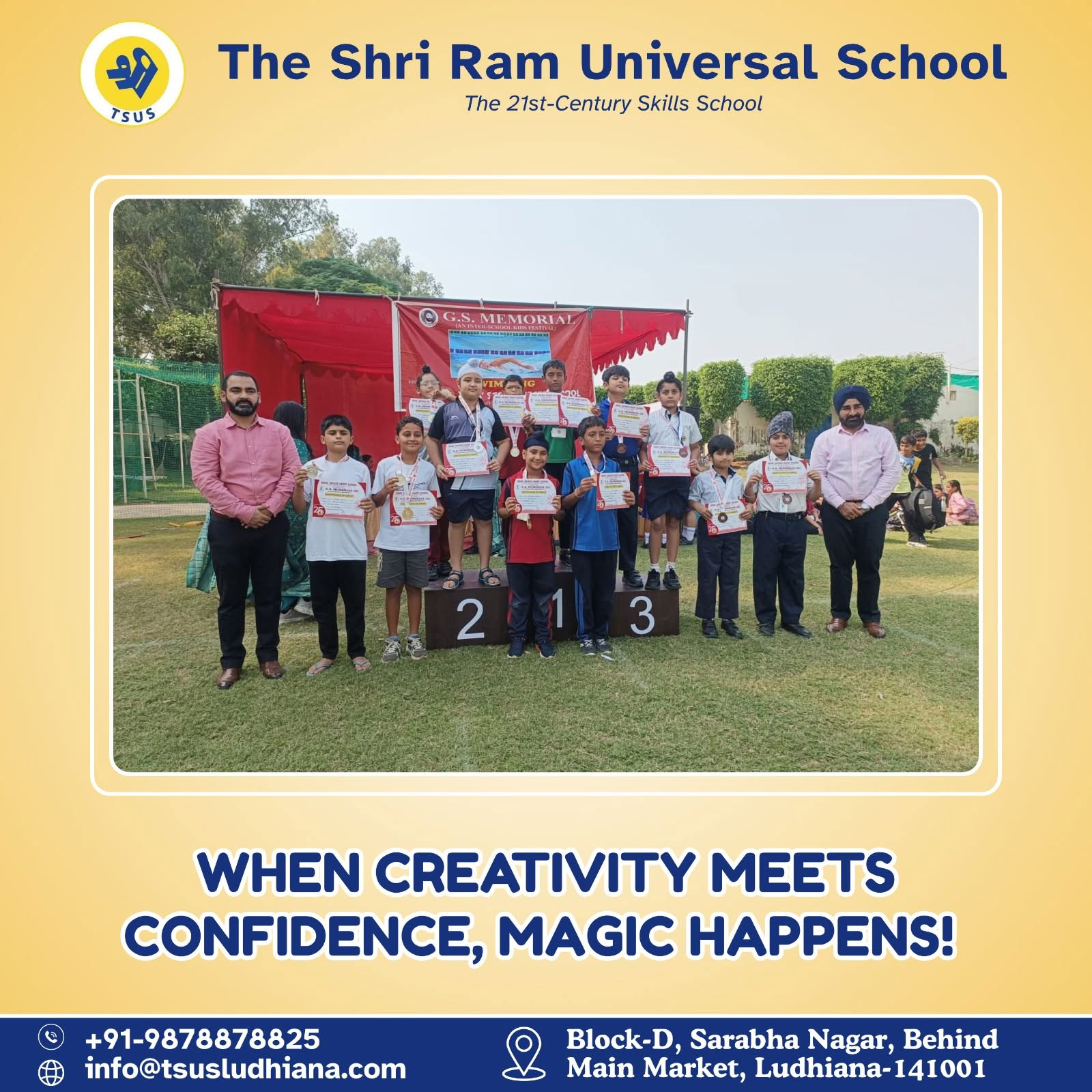 GS Memorial Inter-School Competition image 8