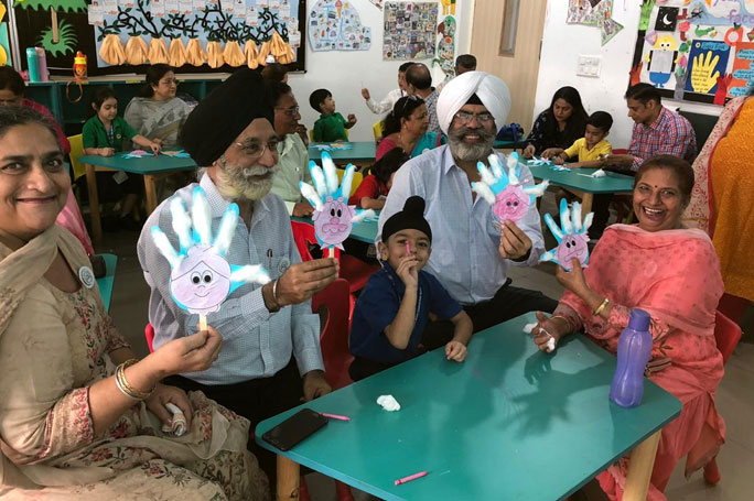 Christmas Celebrations with Grandparents