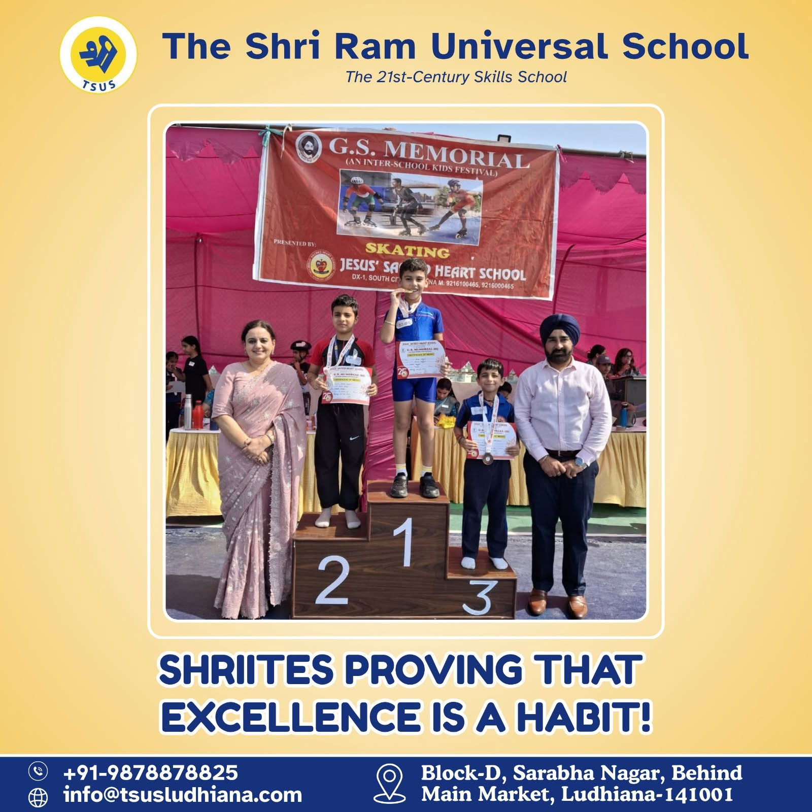 GS Memorial Inter-School Competition image 1