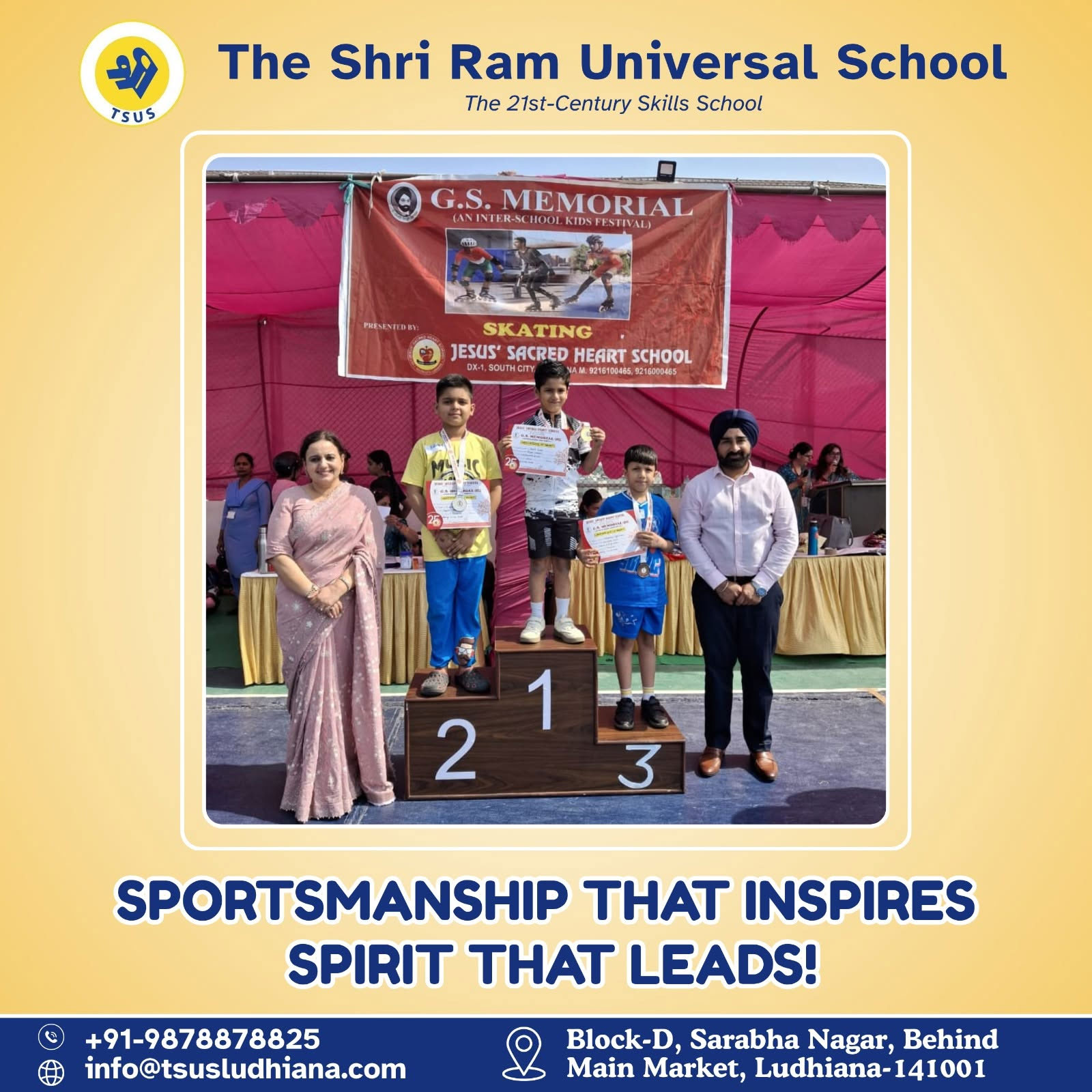 GS Memorial Inter-School Competition image 7